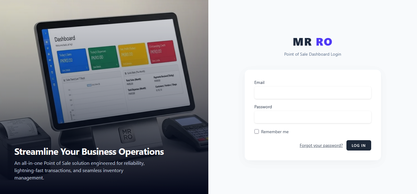 Point of Sale System project